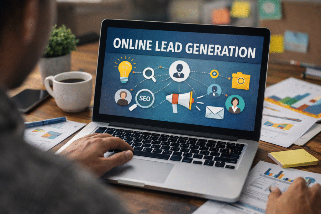 Online lead generation